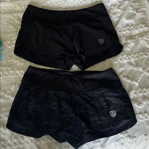 Women's Black Athletic Shorts